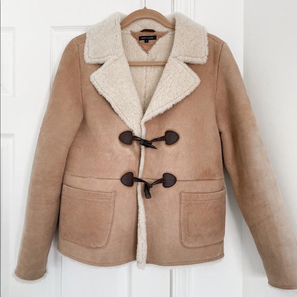 COPY - Tommy Hilfiger Authentic Shearling Toggle Coat - Picture 1 of 5